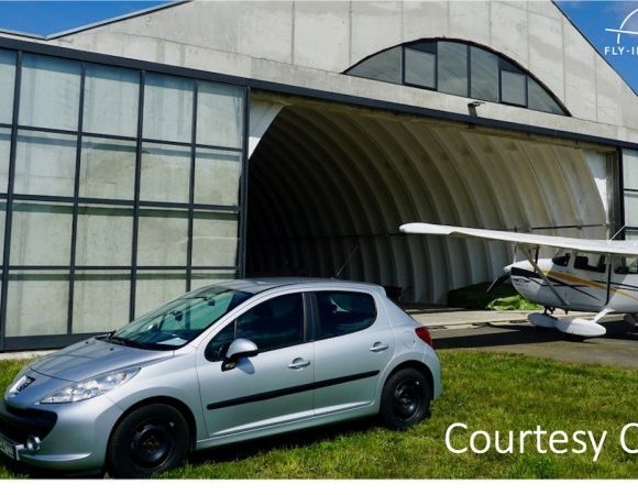 Courtesy Car Fly-in-Shelter